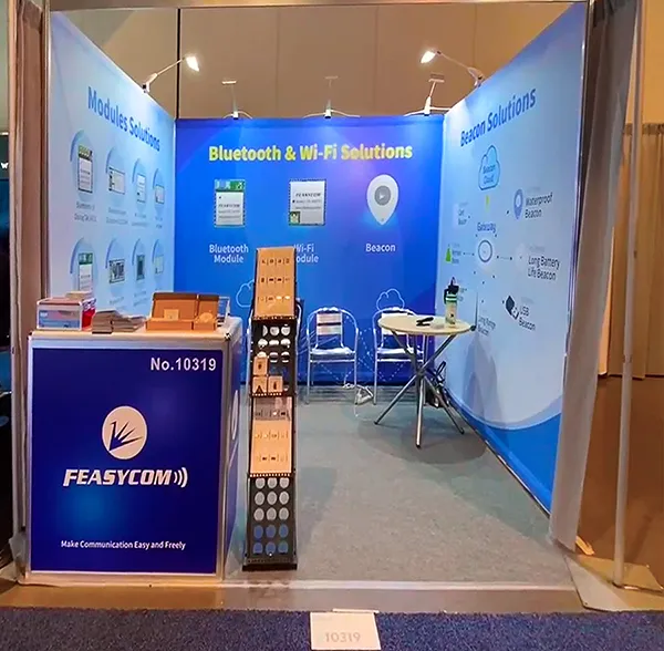 Feasycom participated in the CES held at the Las Vegas Convention Center in the United States from 5th-7th Jan, 2022.